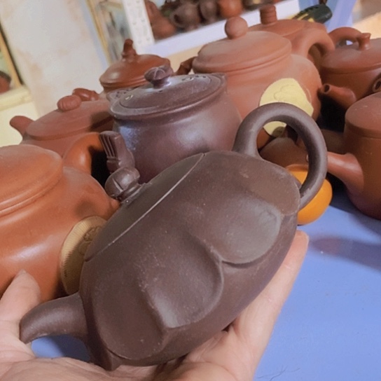 全手全手工制作宜兴紫砂壶