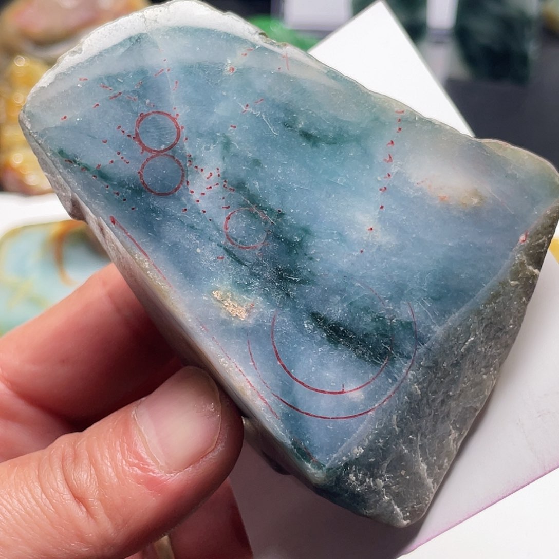 定制翡翠未镶嵌z***y定制翡翠