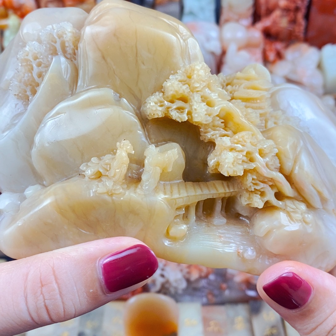 昌化石印石手工篆刻