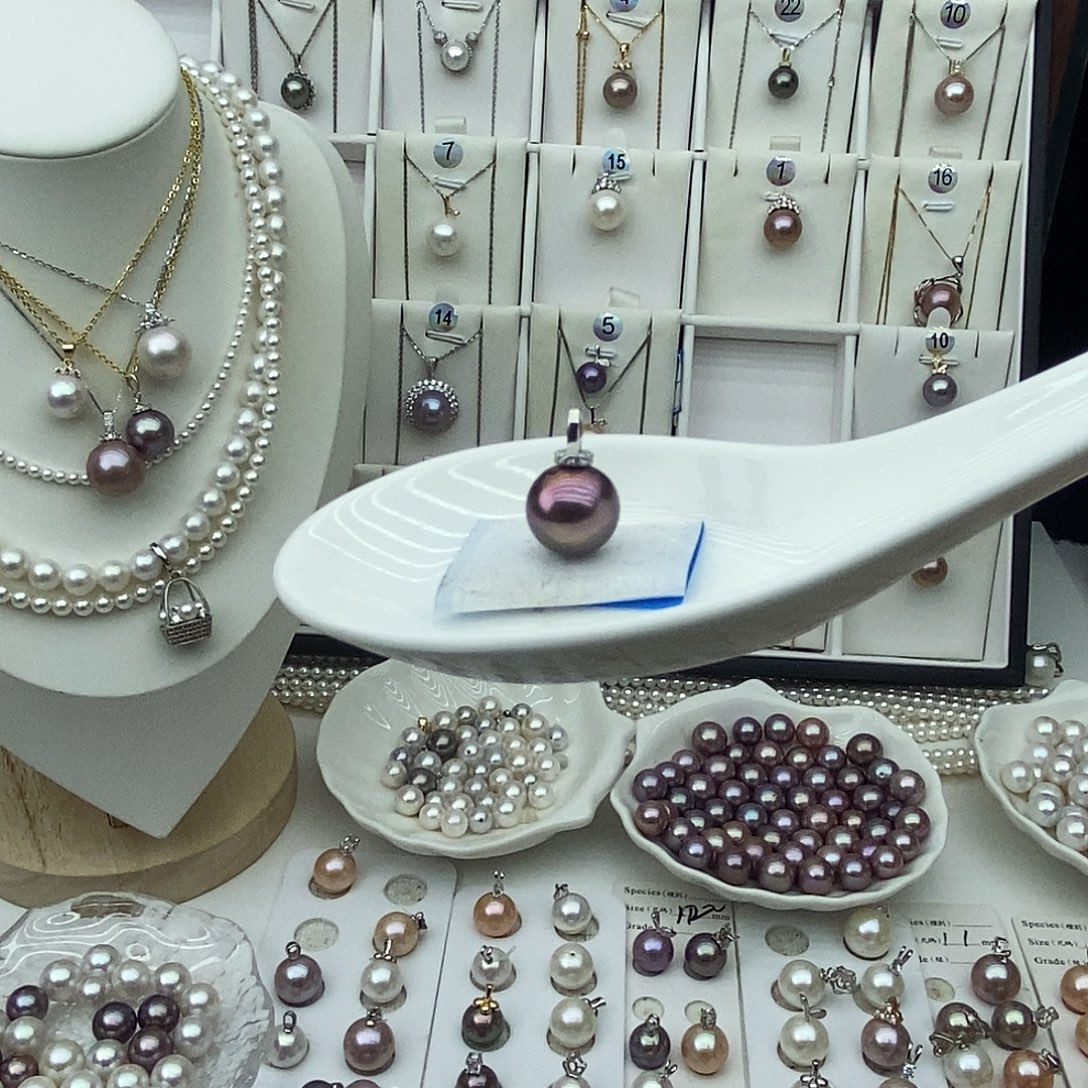 银S925镶嵌淡水珍珠珍珠