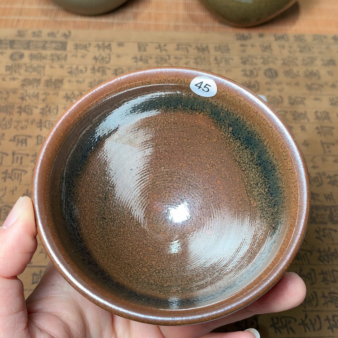 茶盏微瑕介意勿拍45