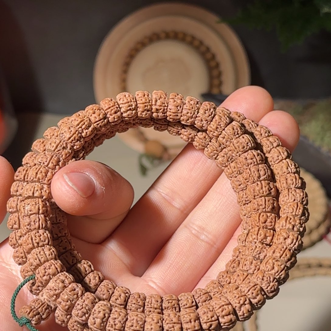 橄榄核吊坠加**_金刚108