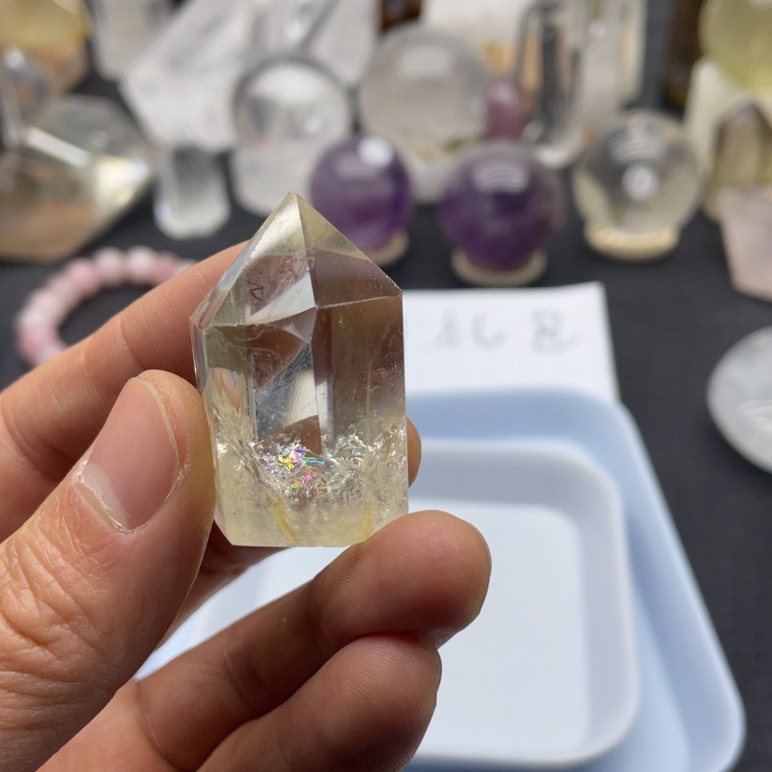 水晶109未镶嵌黄水晶