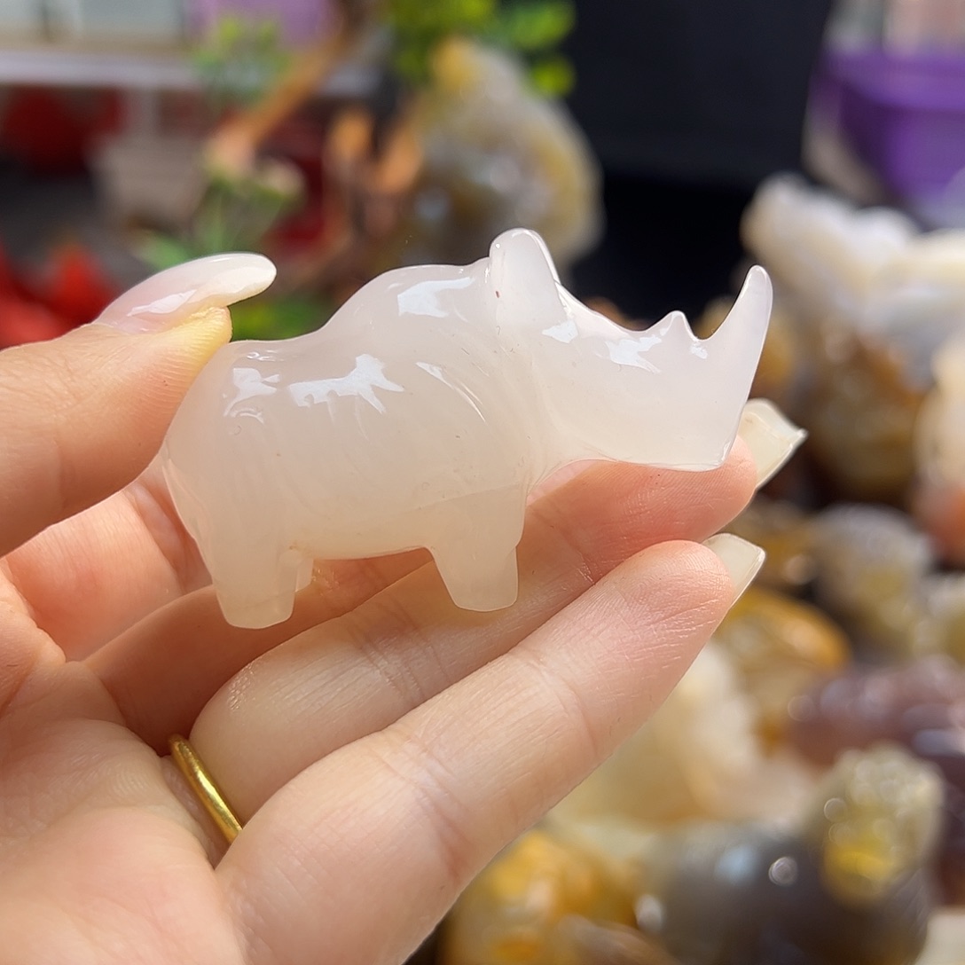 玛瑙/玉髓未镶嵌吊坠(不含链)