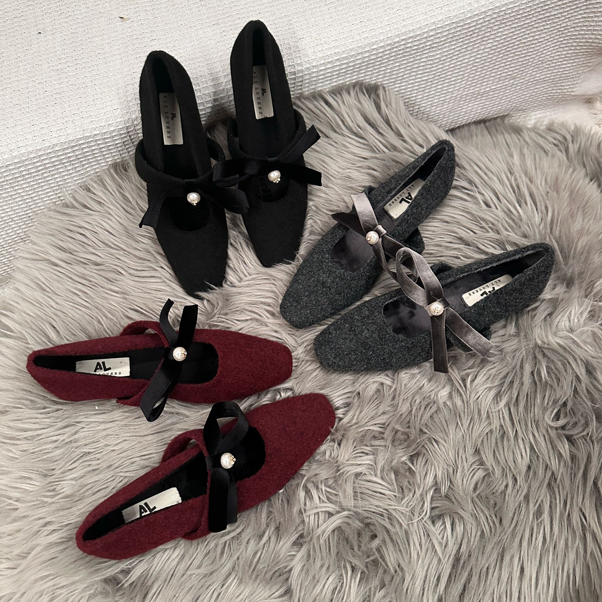 法式晚风配裙子保暖加绒玛丽珍鞋毛毛鞋女秋冬高级感单鞋仙女鞋子