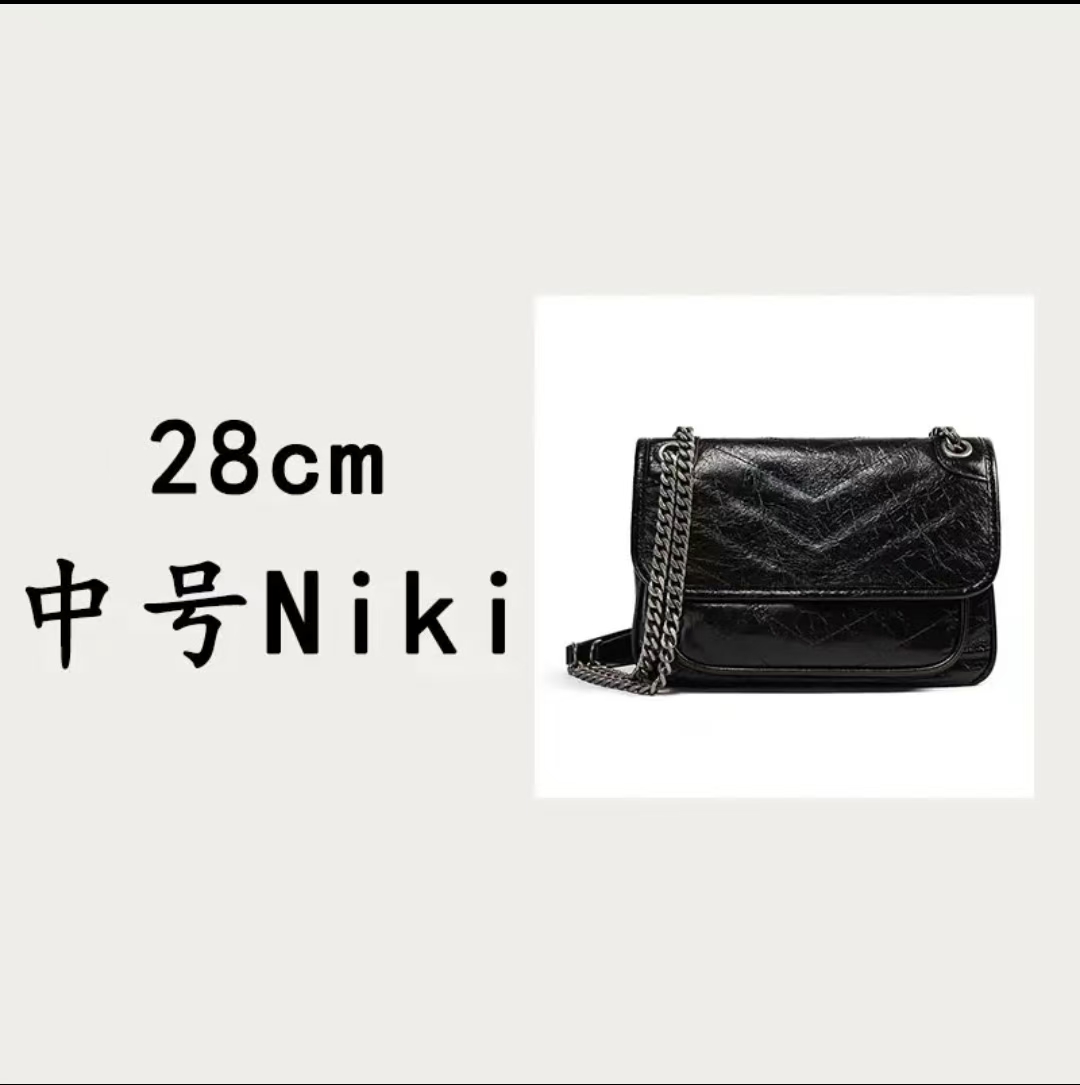 【中号Niki】HM424 J2025年夏季新款时尚单肩斜挎包