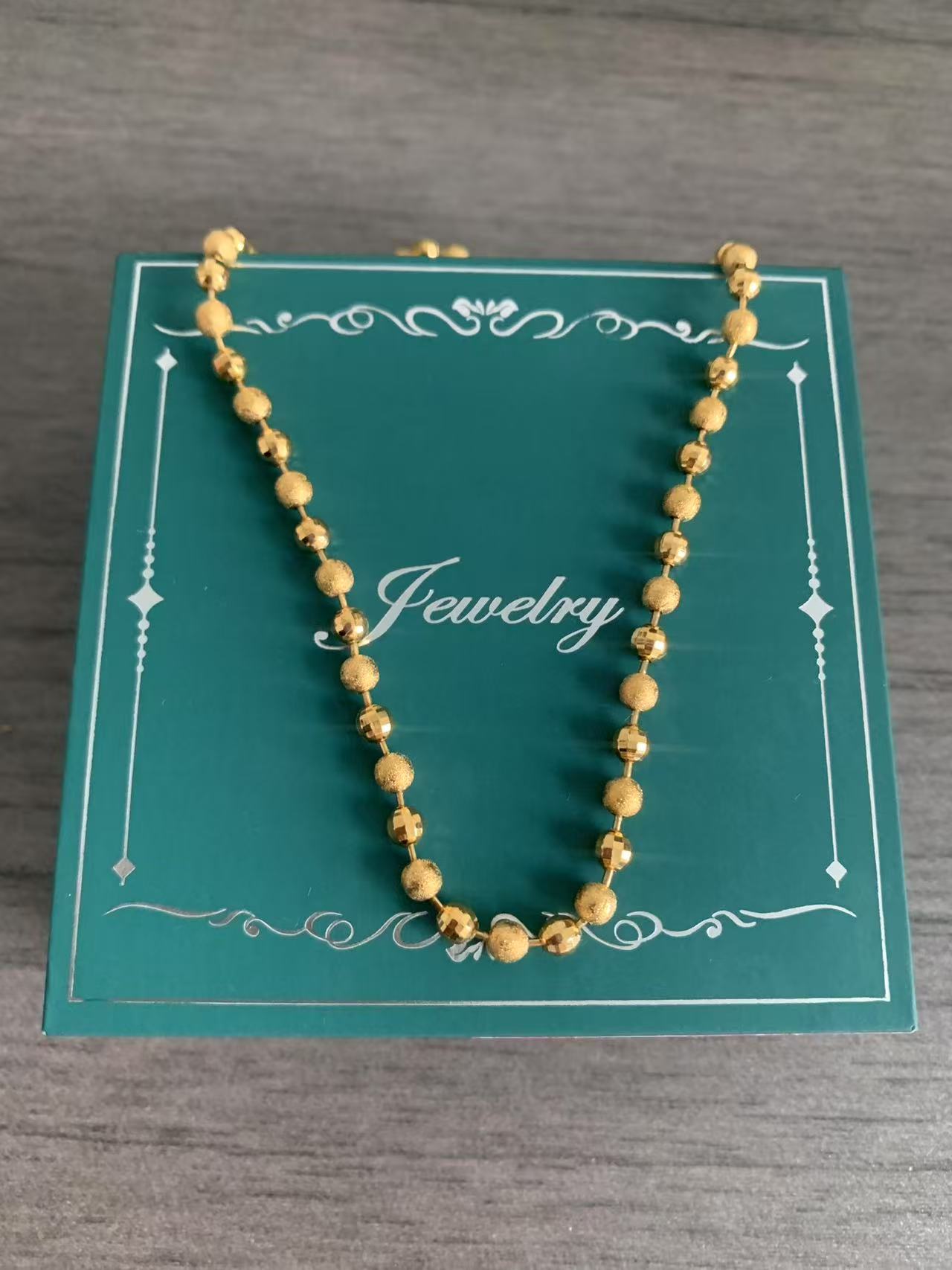 实心光项链---AK37