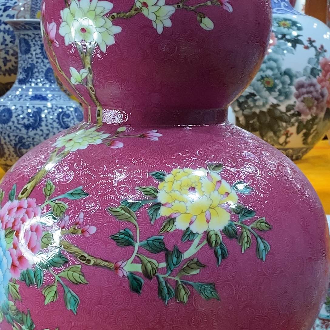 摆件利*景德镇陶瓷葫芦