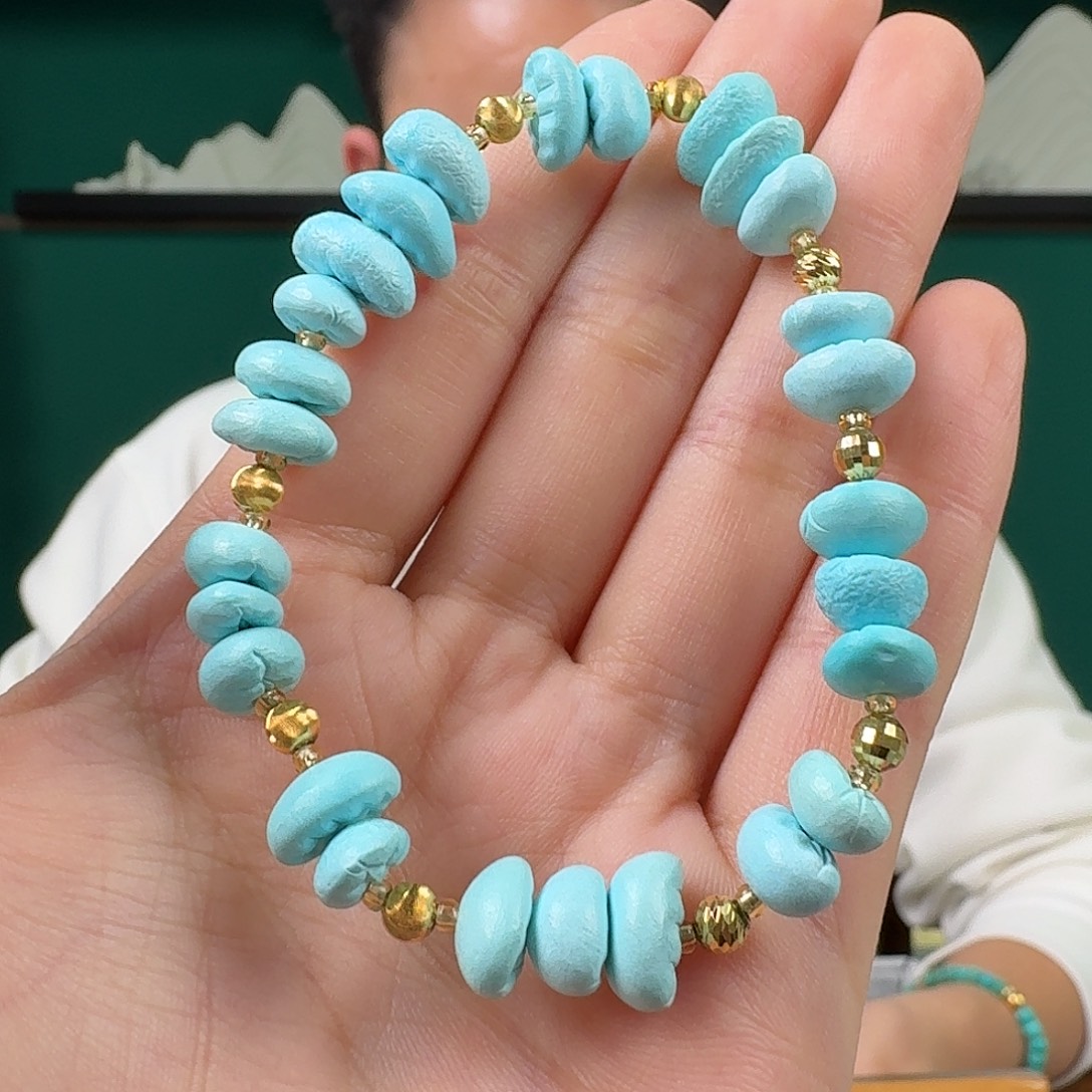 绿松石未镶嵌珠宝奇石