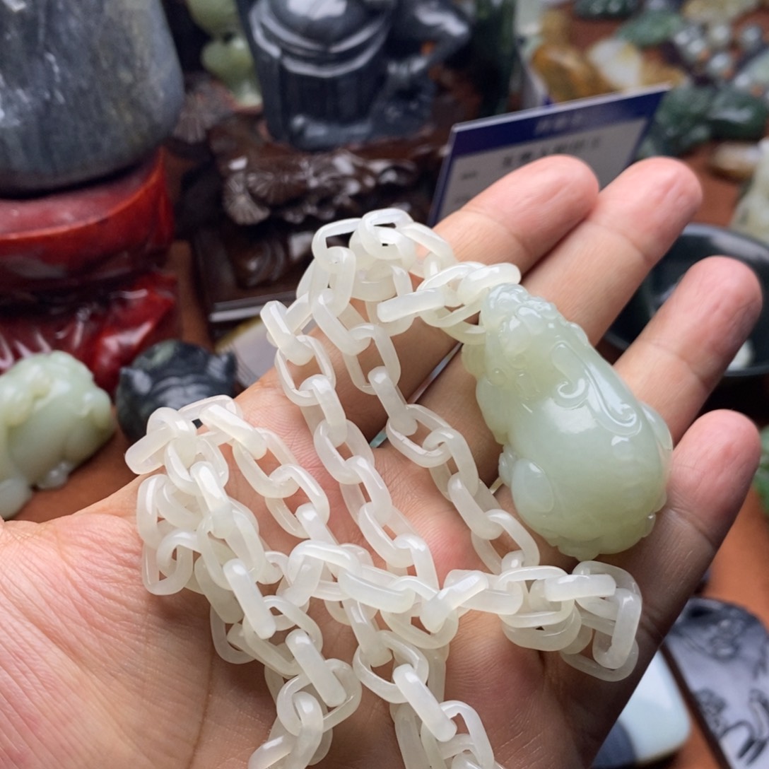 和田玉挂件未镶嵌