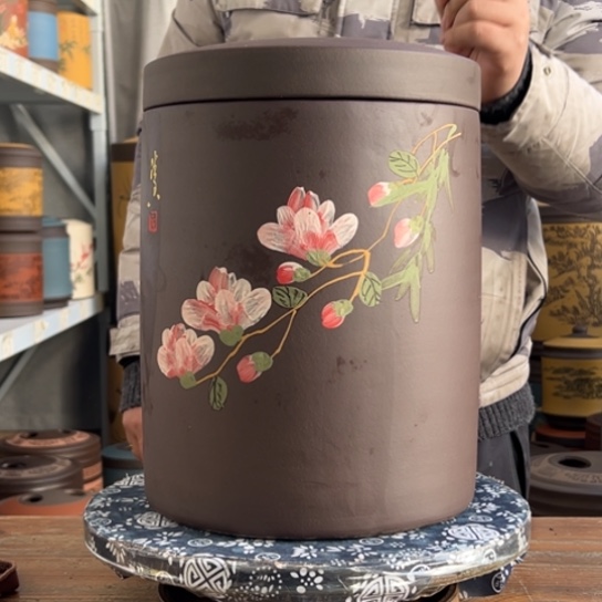 紫砂茶叶罐紫砂艺术