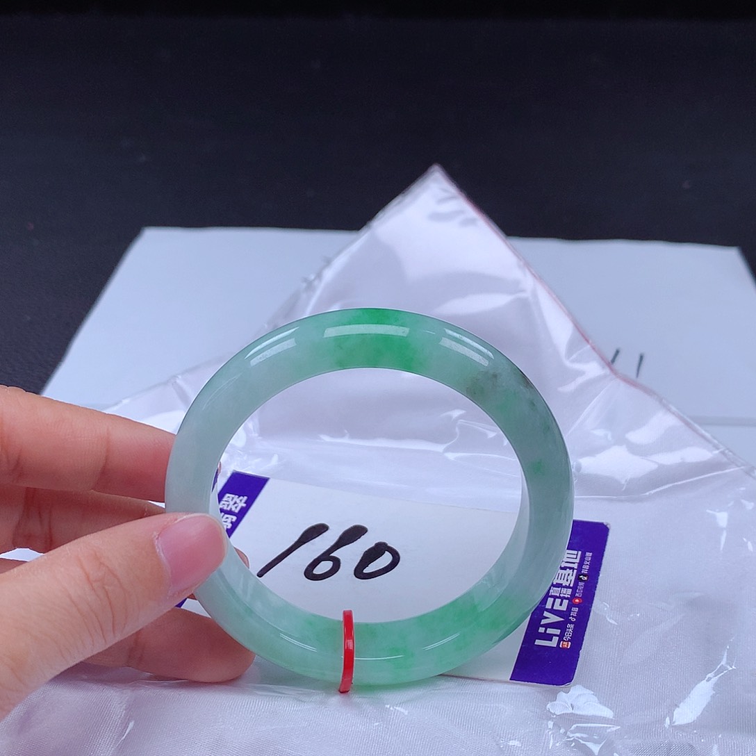翡翠手镯未镶嵌手镯001231