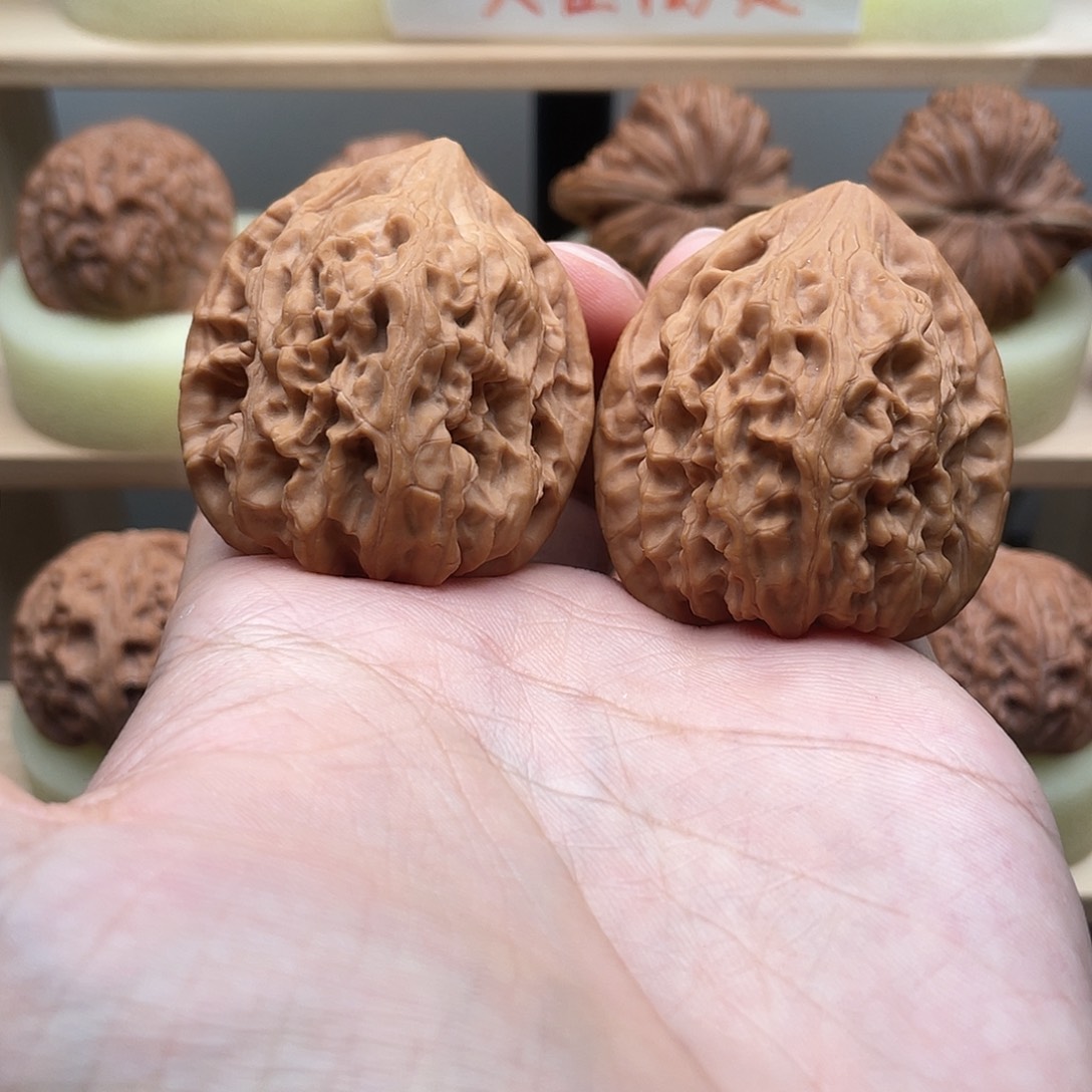 吊坠文玩核桃九*41全品鸡心