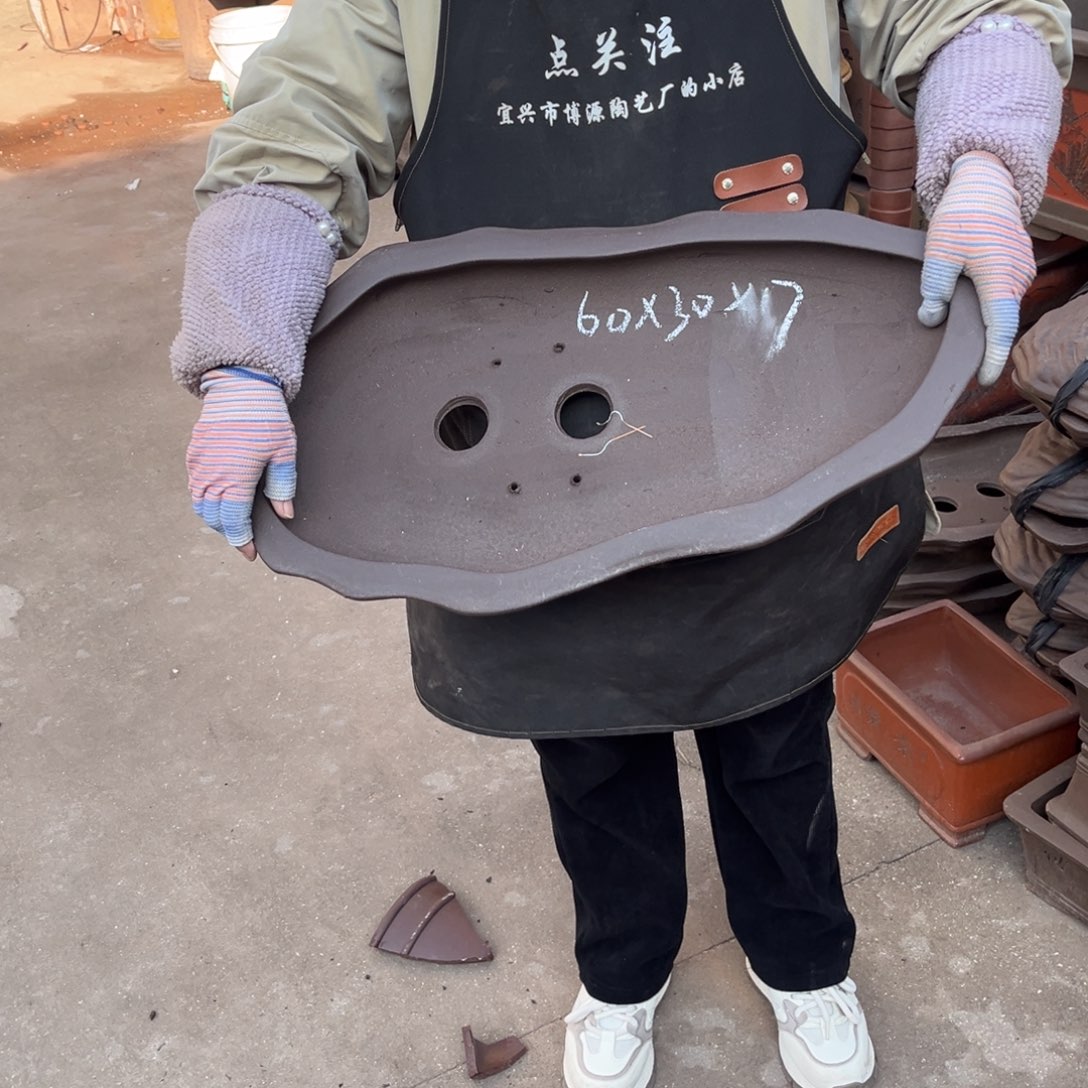 紫砂花盆盆景艺术