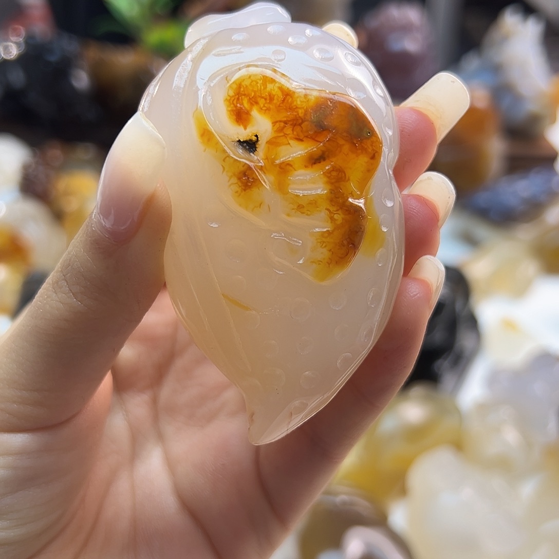 玛瑙/玉髓未镶嵌颈饰