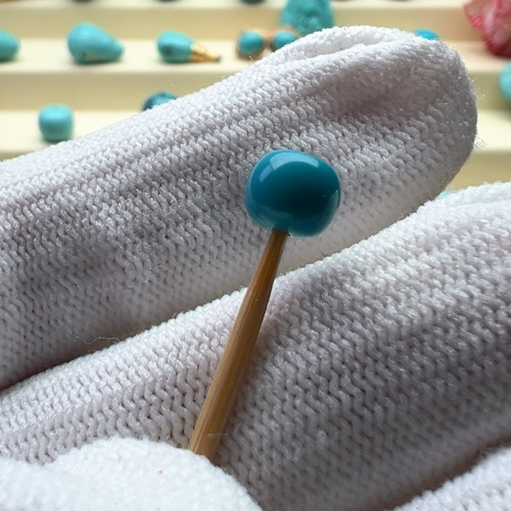 绿松石珠宝奇石未镶嵌6.7