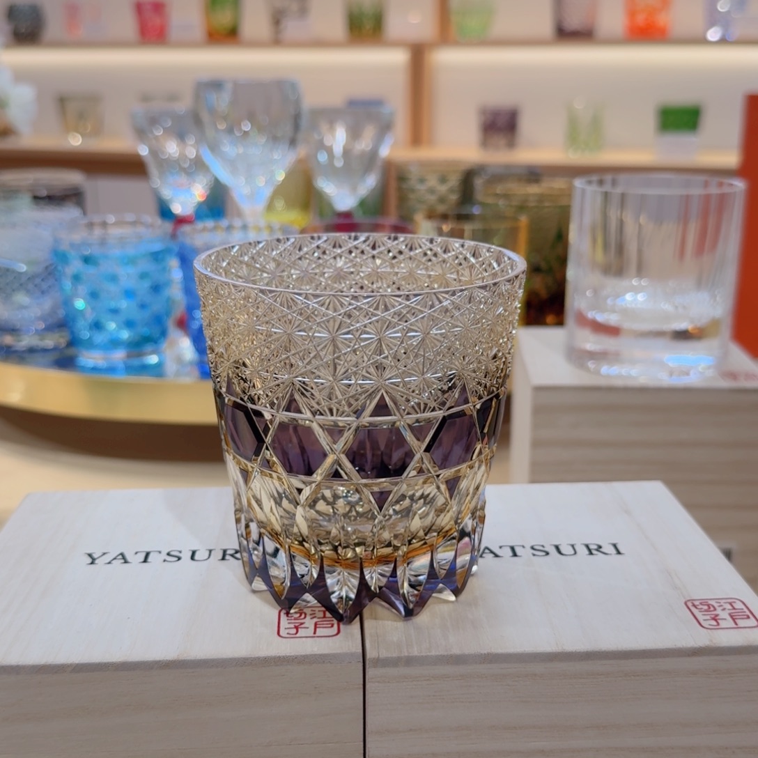 水晶玻璃手柄款进口紫萤石