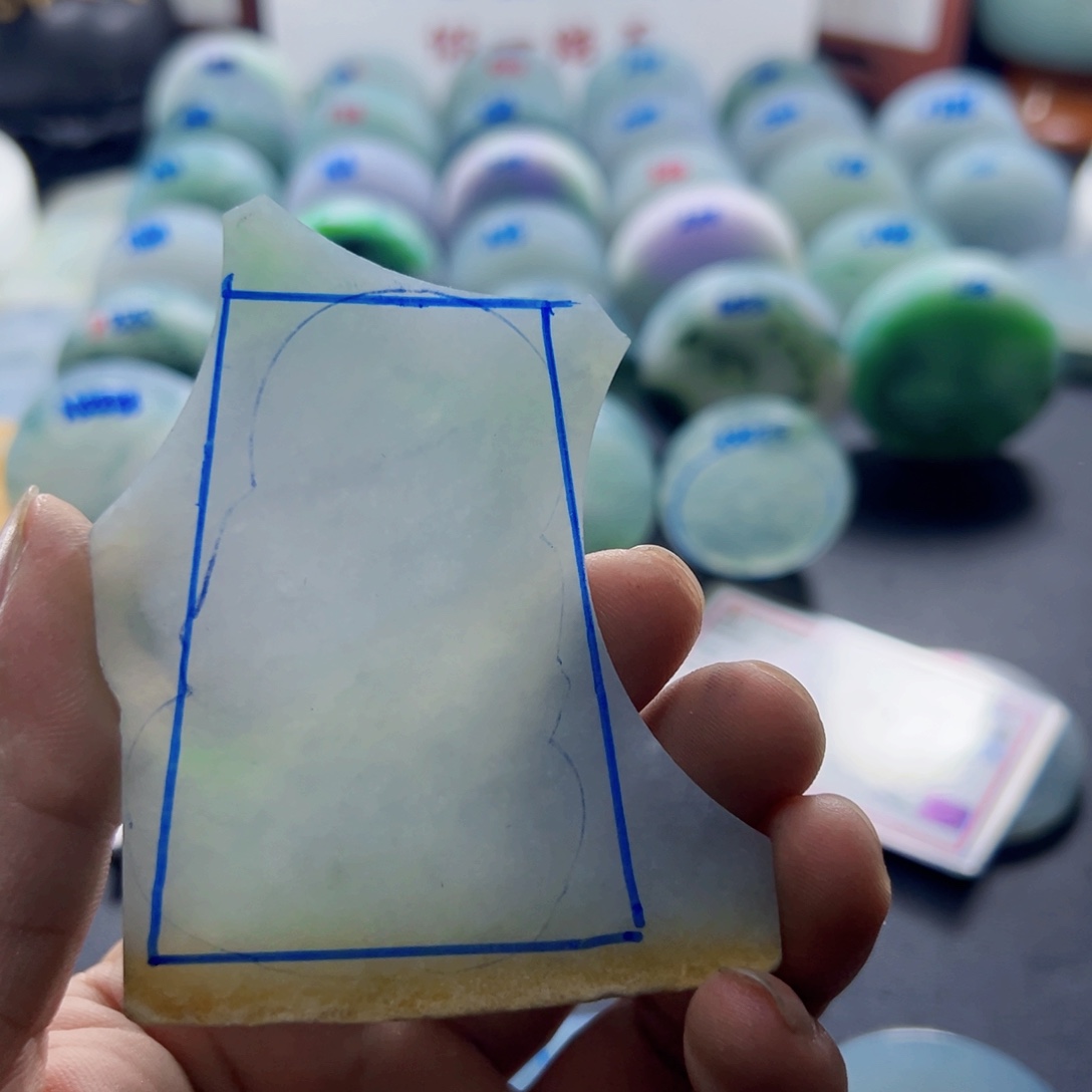 毕***旭定制翡翠未镶嵌111