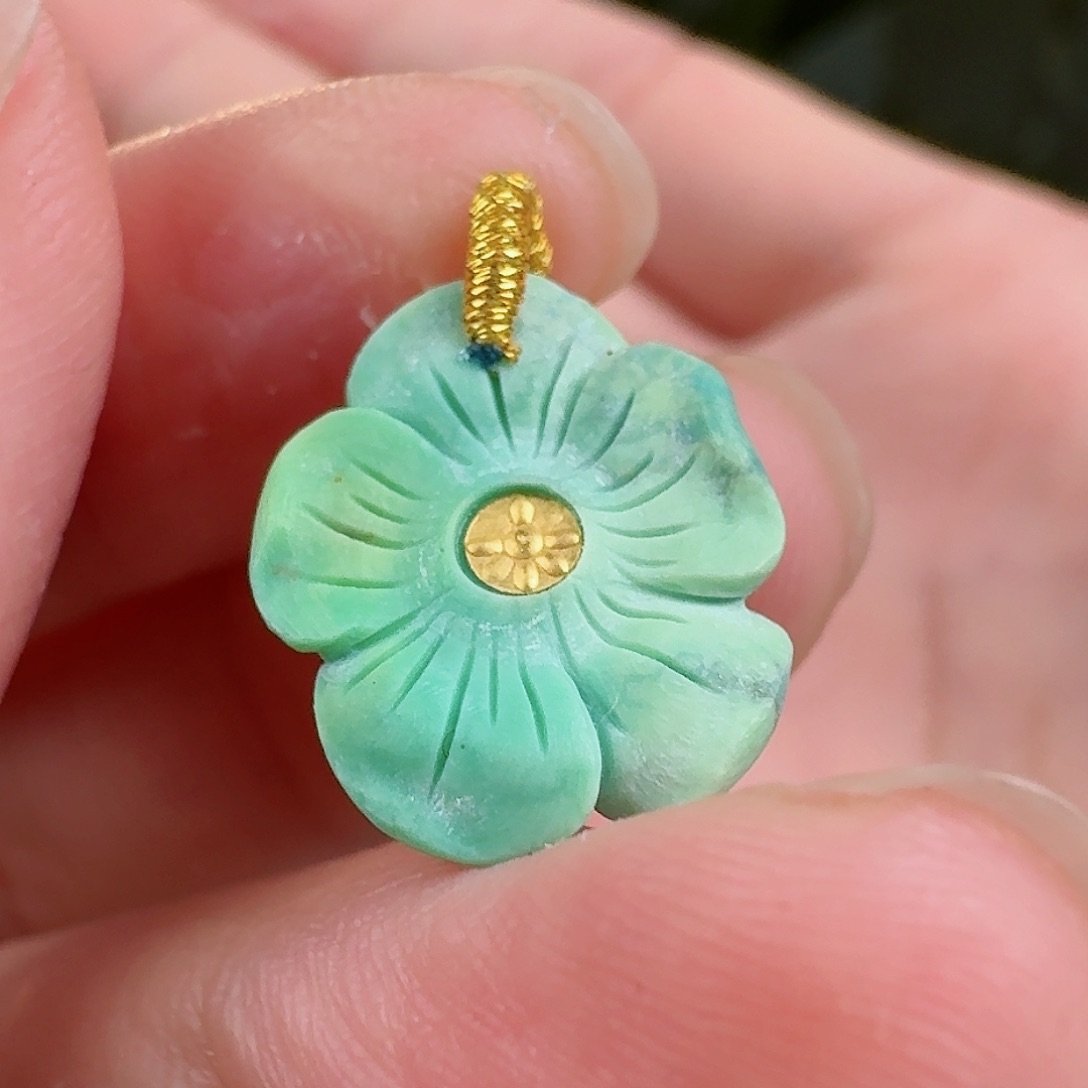 绿松石珠宝奇石未镶嵌