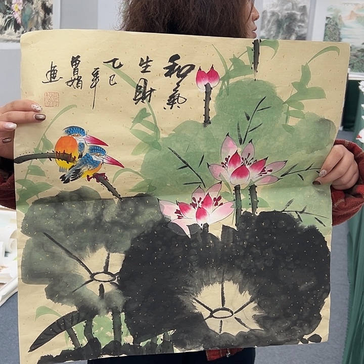 国画纯手绘国画作品大放漏