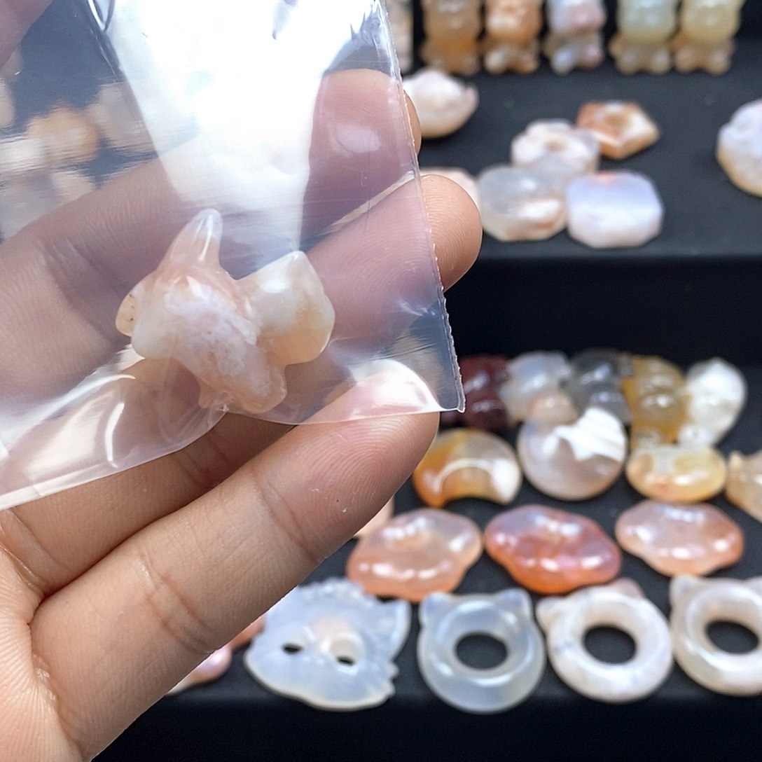 石英质玉吊坠(不含链)未镶嵌浴**雲