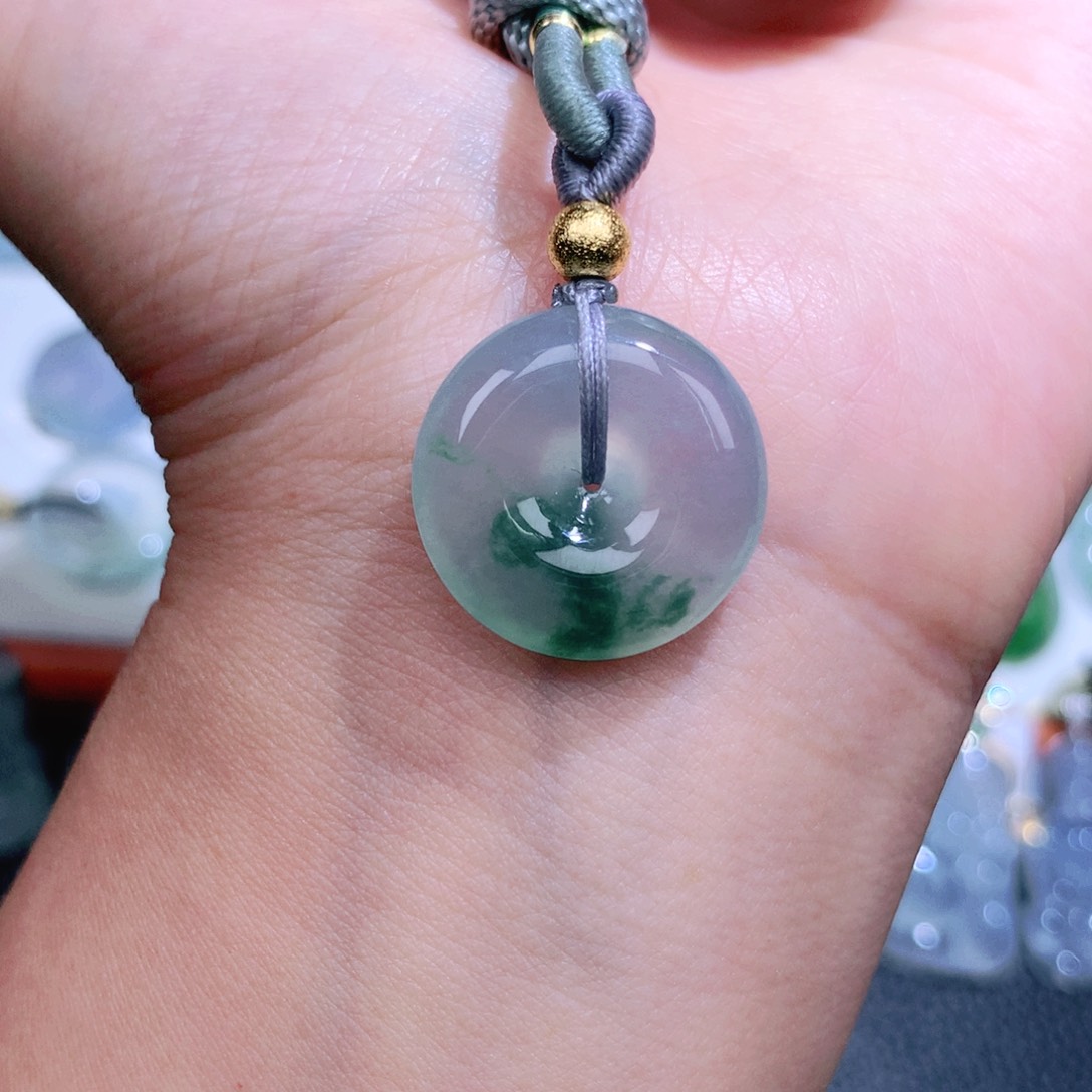 翡翠未镶嵌颈饰扣子