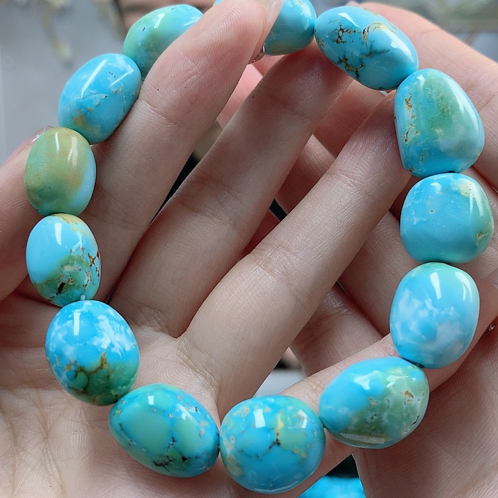 绿松石珠宝奇石未镶嵌