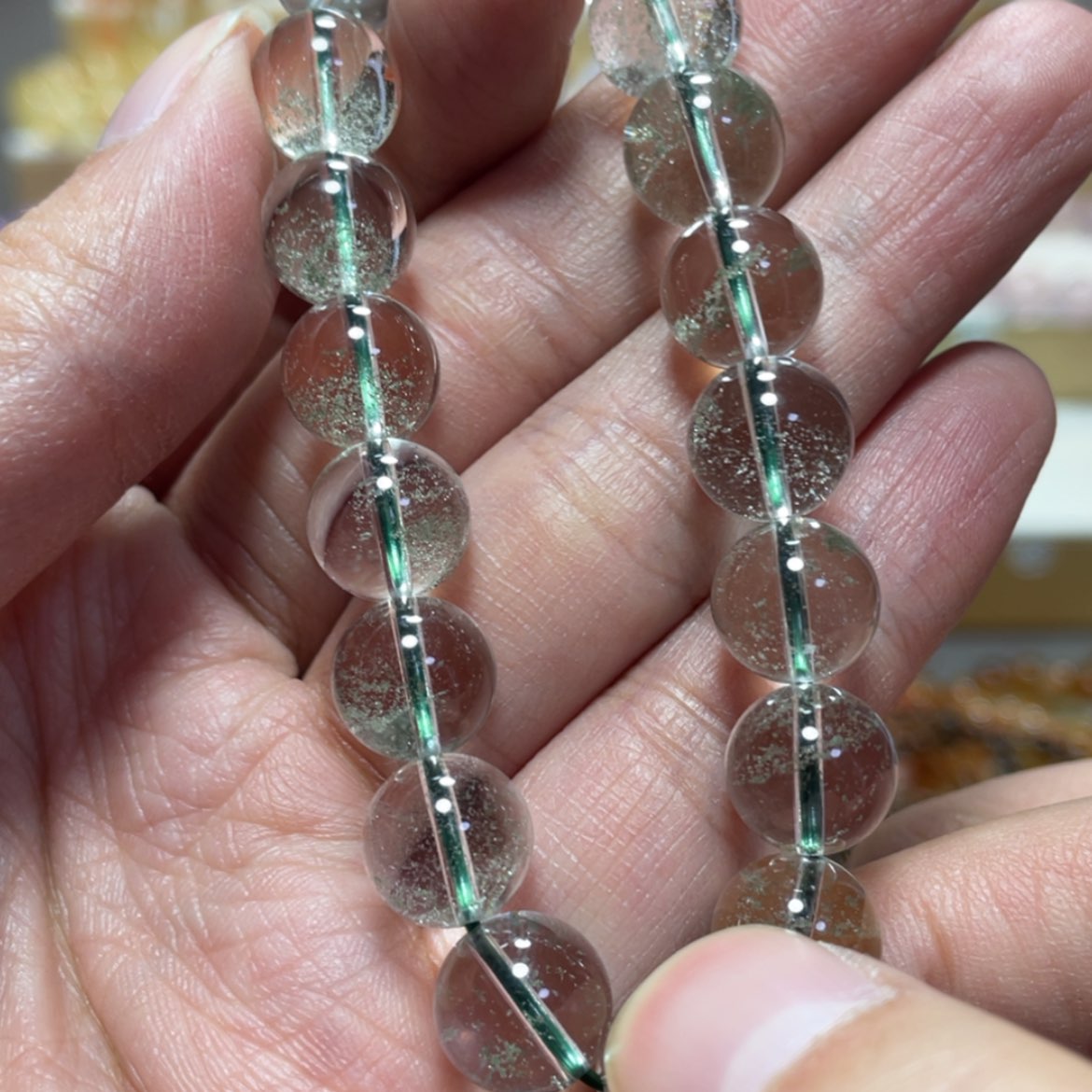 【闪购商品】未镶嵌手链水晶小**厂