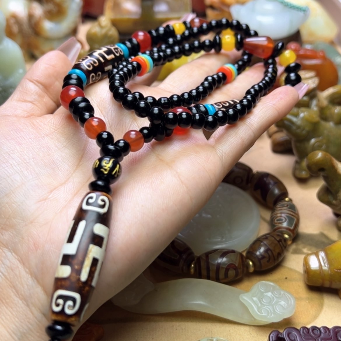 【闪购商品】玛瑙/玉髓颈饰未镶嵌