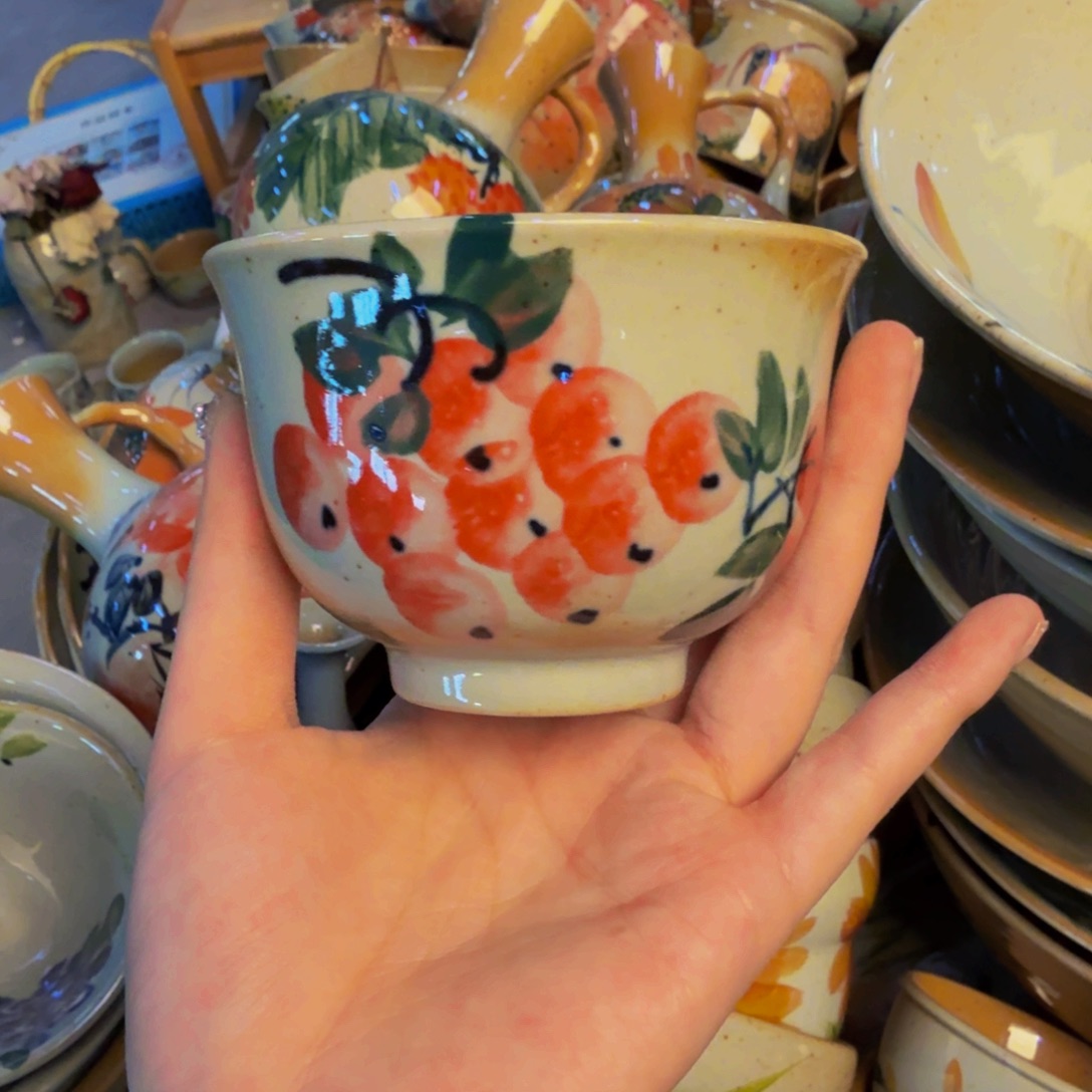 瓷片景德镇陶瓷手工手绘