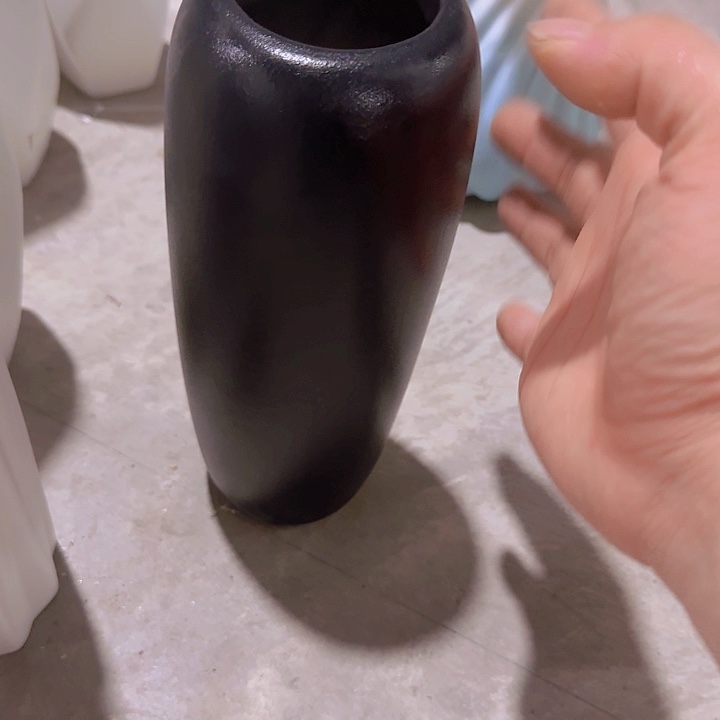 瓷片黑正24厘米一个陶瓷