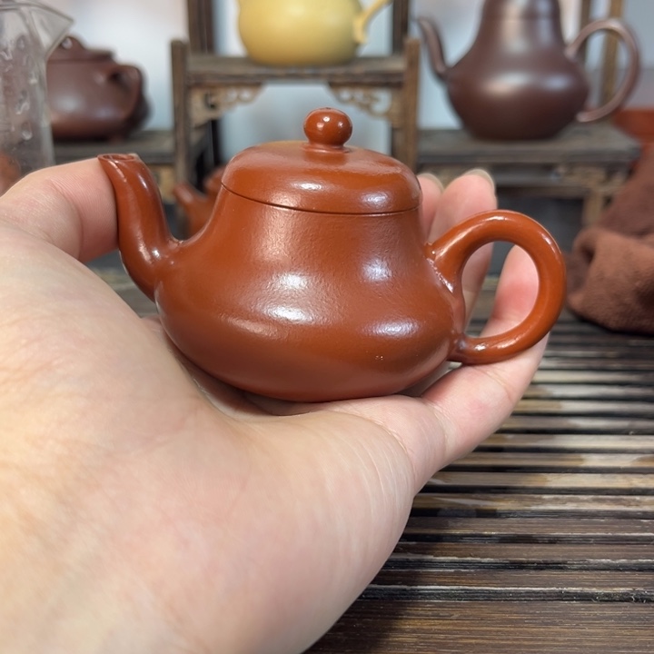 紫砂茶壶原矿紫砂手工制作