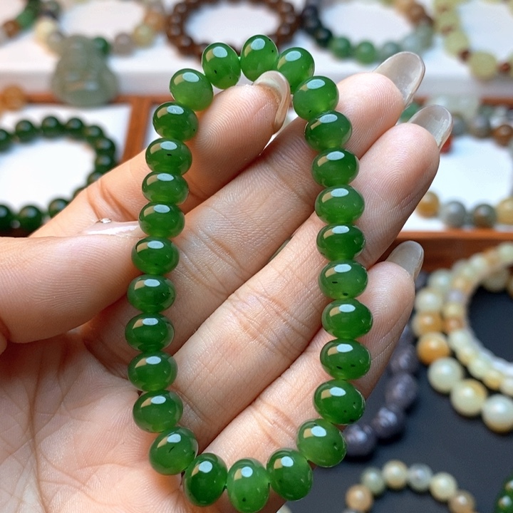 和田玉手链未镶嵌