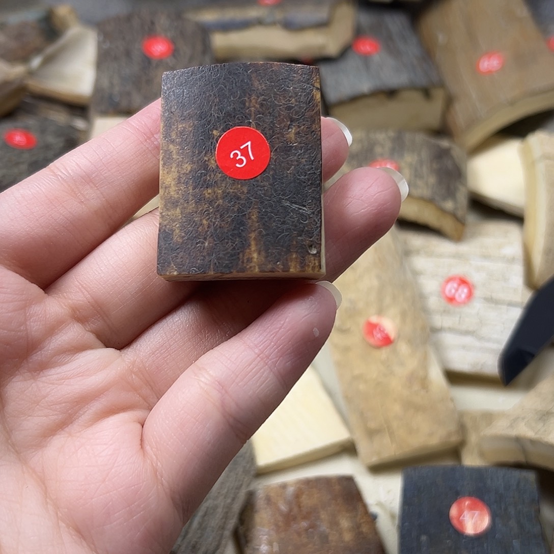 巴***艺猛犸象牙手串/手链/手镯猛犸原材料边角料大块料