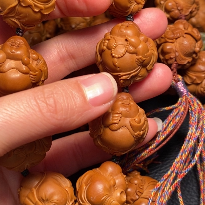 极***9橄榄核手串/手链弥勒手串