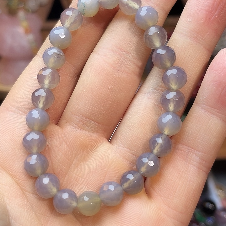 水晶手链未镶嵌玛瑙手链