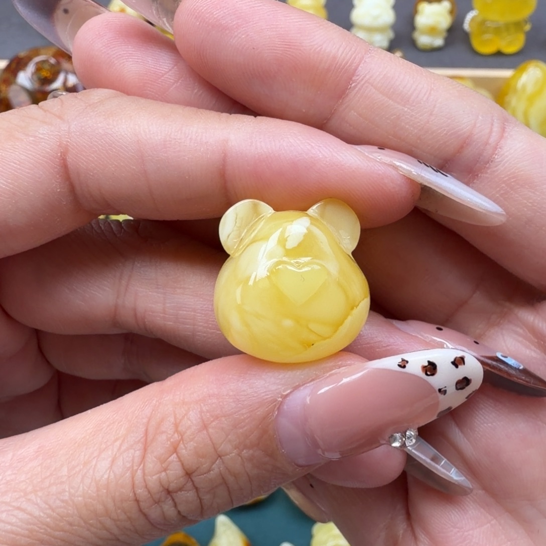 蜜蜡未镶嵌裸石蜜蜡