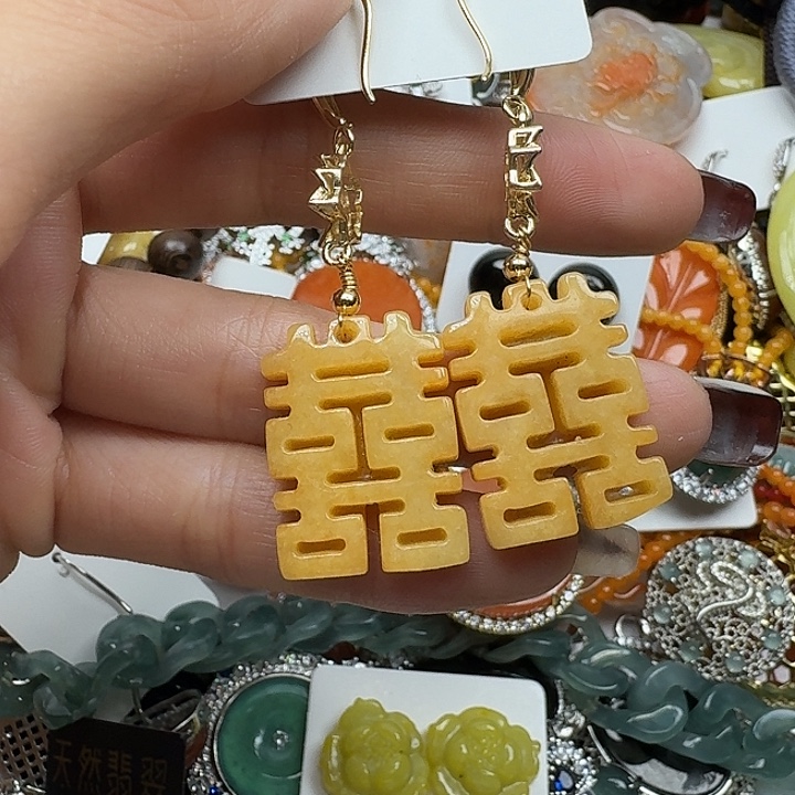 翡翠未镶嵌项链翡翠