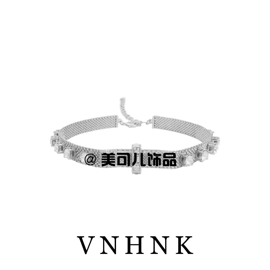 铜合金项链 美可儿   A588   银色(40cm)时尚气质百搭项链