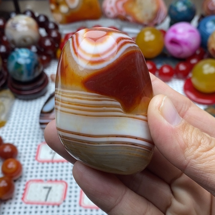 汉***包玛瑙/玉髓未镶嵌颈饰