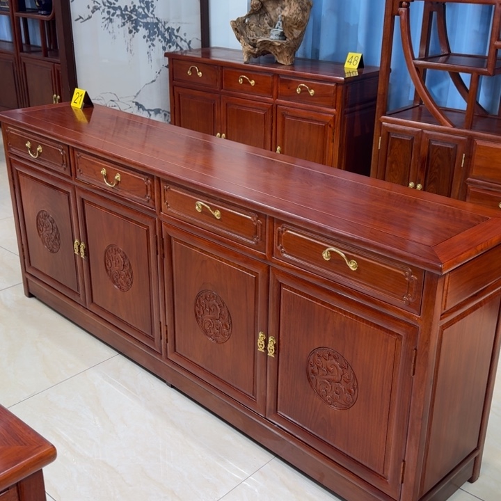 储物柜花梨木类刺猬餐边柜198.40.80四门