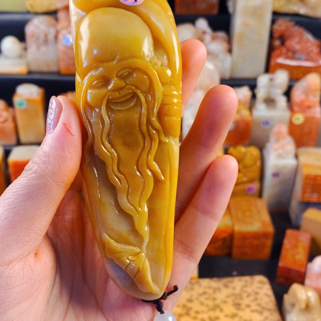 老挝石印石手工篆刻