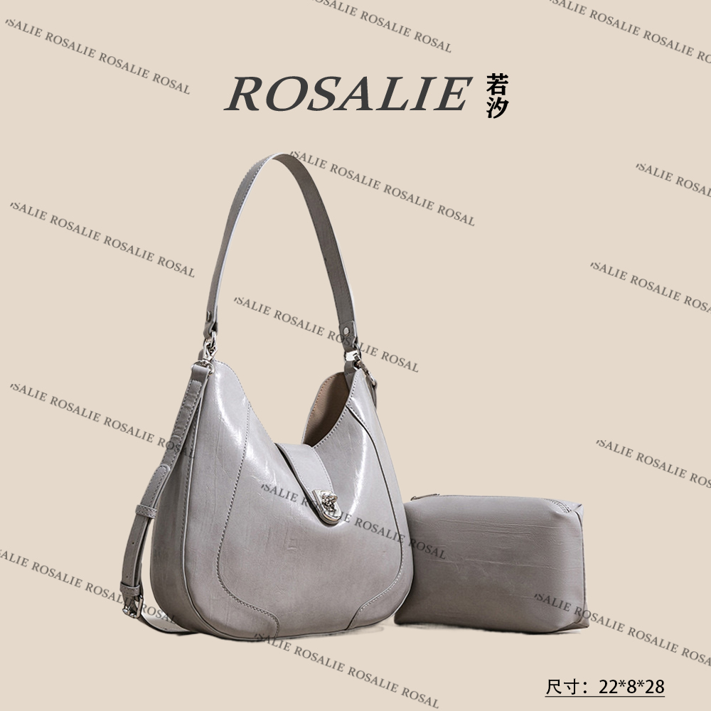 【若汐Rosalie】SK-62739-1-云灰轻奢小众时尚气质百搭女士包包
