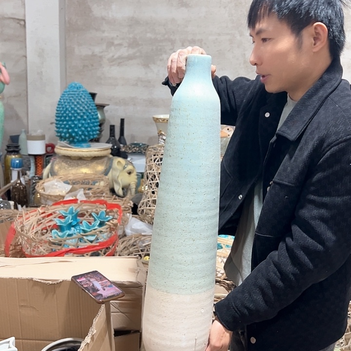 瓶高度70厘米口径4厘米微瑕捡漏