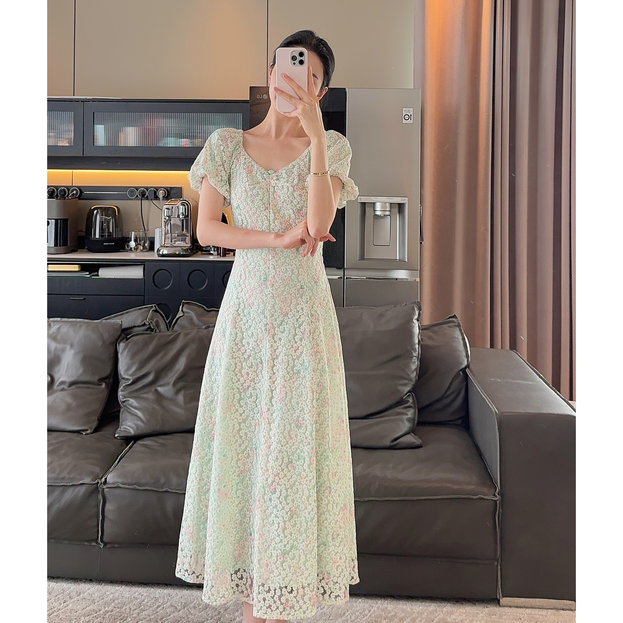 Zwinnie/詹维尼【缤纷小花】连衣裙 GYS202587