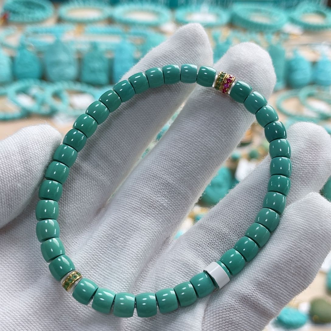 绿松石珠宝奇石未镶嵌李****生