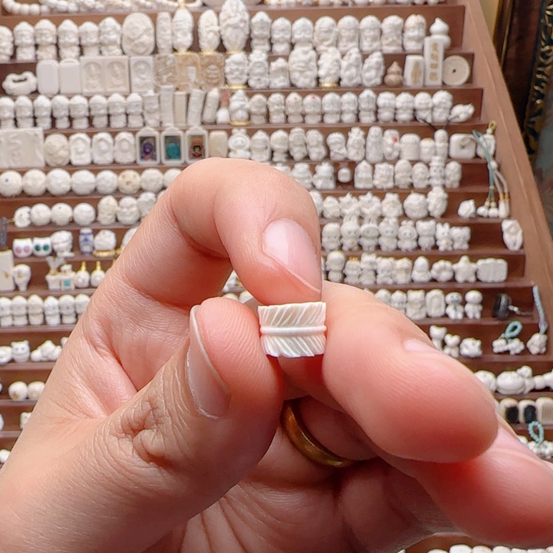 G***`猛犸象牙其他羽毛扣