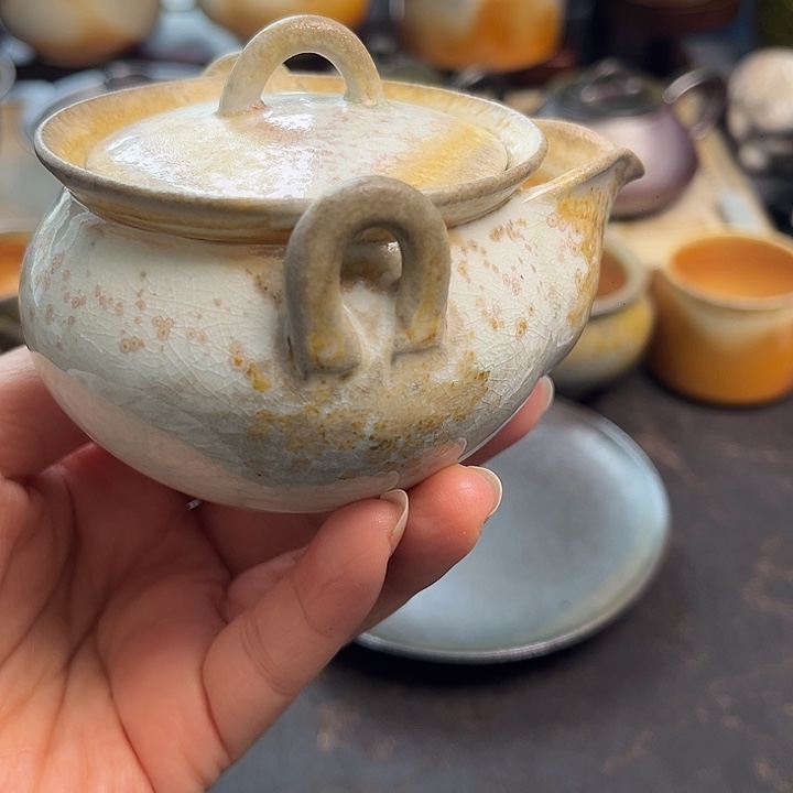 茶盏柴烧茶具柴烧茶具