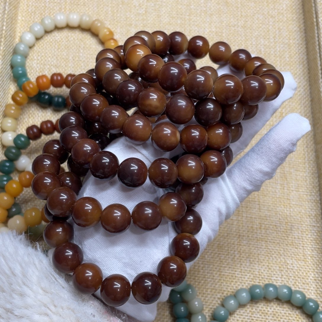 菩提根/象牙果吊坠13+精工玉化油膏苦咖啡一锅835