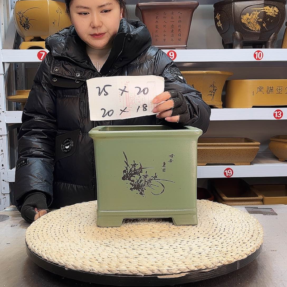 紫砂花盆紫砂花盆